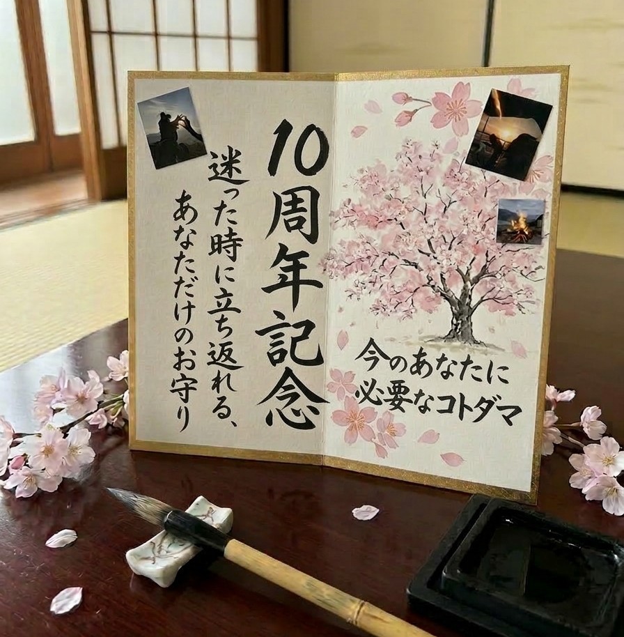 10周年記念色紙